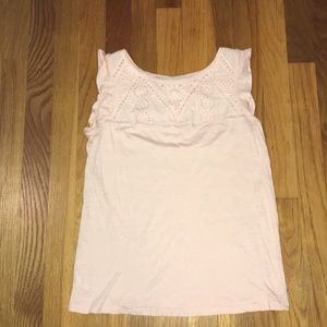 Pink tank top from loft